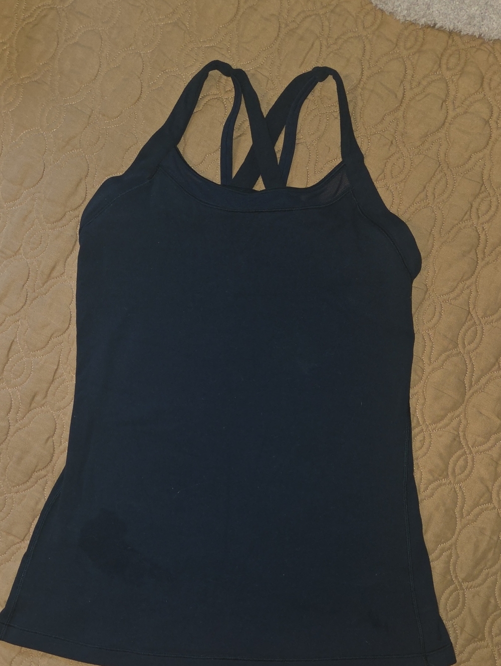 Women’s Black Strappy Tank Top - Classic Activewear